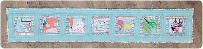 Darina - Sewing is Therapy Table Runner a