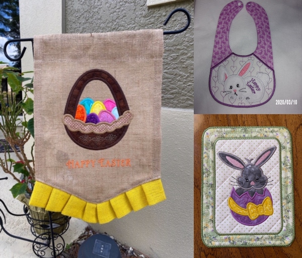 Easter Cutie Samples by Sandy and Bev