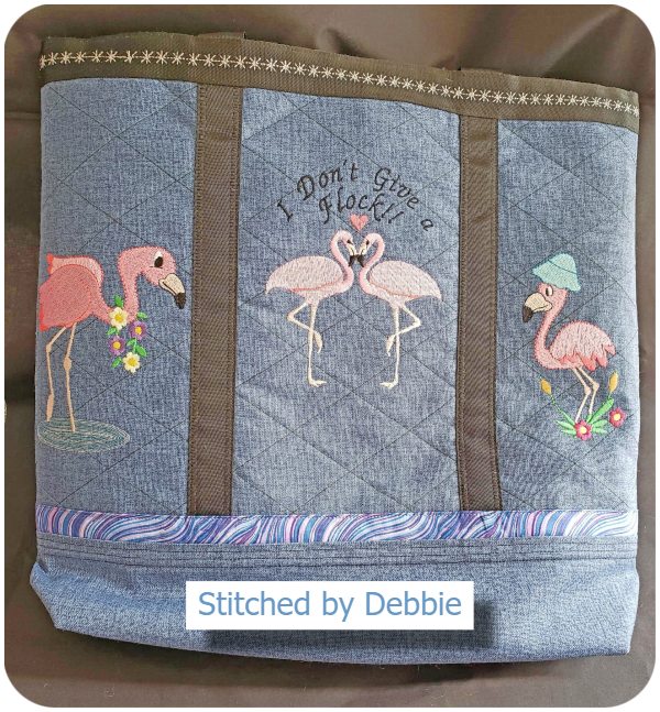 Flamingo Bag by Debbie