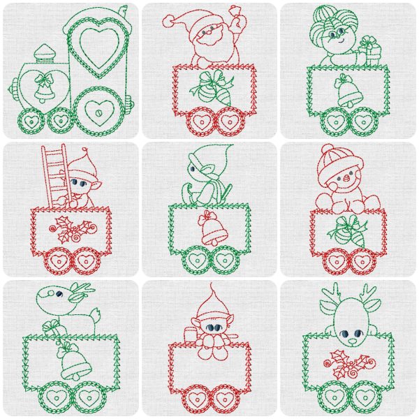 Free Christmas Train by Kreative Kiwi - 600