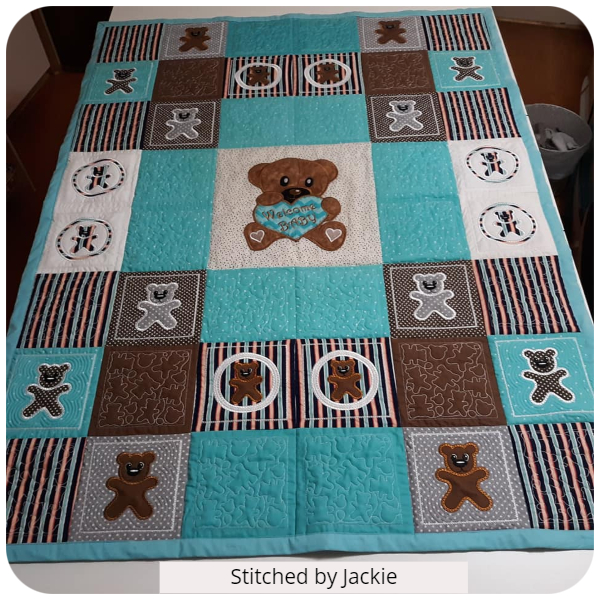 Jackie - Teddy Quilt