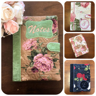 In the hoop Notebook Covers