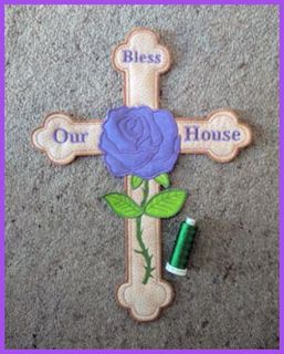 Large Cross Applique