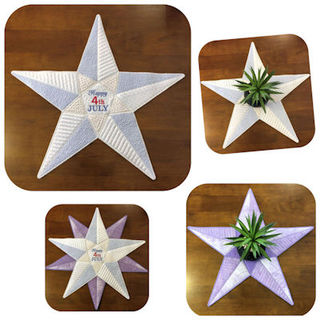 LARGE STAR APPLIQUE