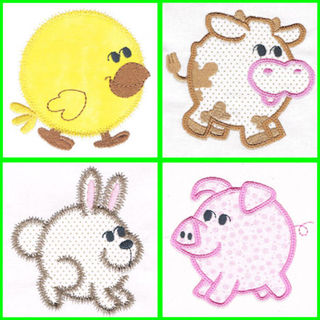 Free Chubby Farm Animals
