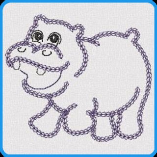Free Outline Zoo Animals