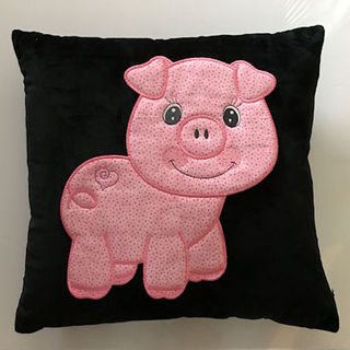 Free Large Pig Applique