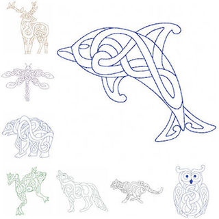 Free Wild Beauty Machine Embroidery Designs