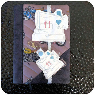 Free Sewing Machine Key Fob -  Bag Tag and Page Holder