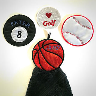 Free In the hoop Sports Ball Coasters