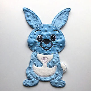 Large Bunny Applique