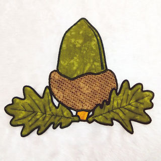 Acorn Placemat and Coaster
