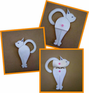 In the hoop Cat Scissor Keeper