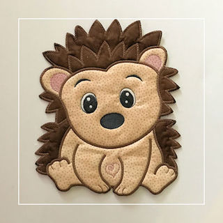 Large Hedgehog Applique