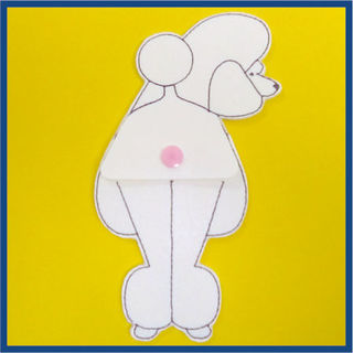 Poodle Scissor Holder