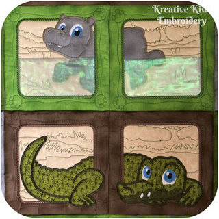 Jungle Animals Combo Applique