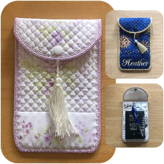 In the hoop Phone Case or Passport Holder
