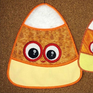 Free Candy Corn Coaster
