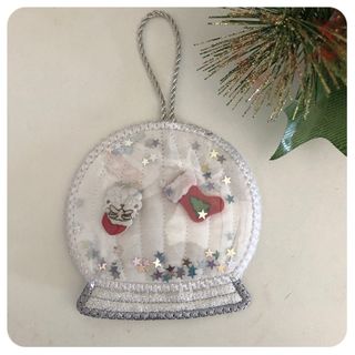 Free In the hoop Snow Globe