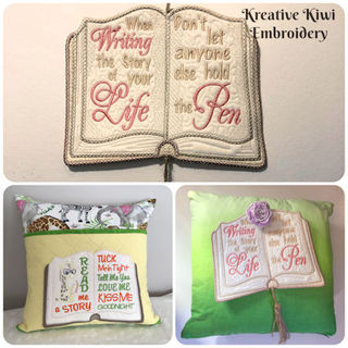 Large Applique Book