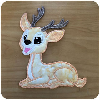 Large Applique Deer