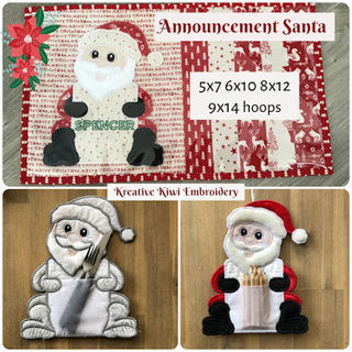 Announcement Santa