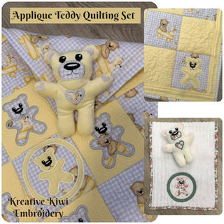 Teddy Quilting Set