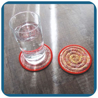 Free In the hoop Lollipop Coaster