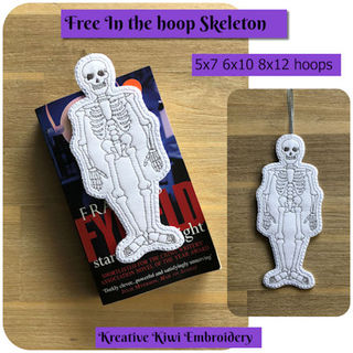 Free In the hoop Skeleton