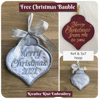 Free Christmas Bauble