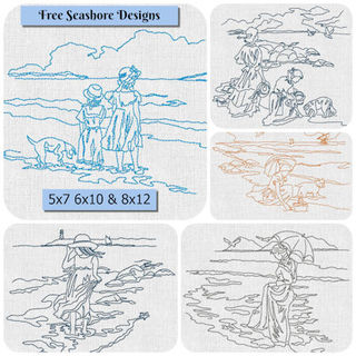 Free Seashore Desgns