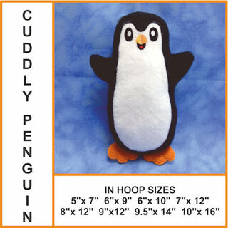 In the hoop Cuddly Penguin