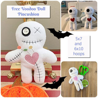 Free Voodoo Doll Pin Cushion