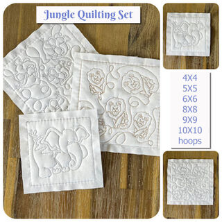 Jungle Animals Quilting Set