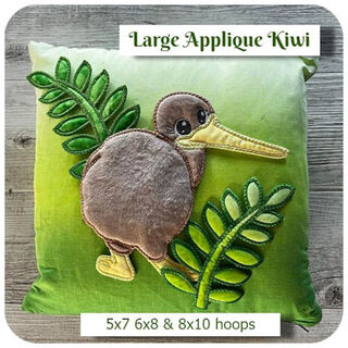 Large Applique Cheeky Kiwi