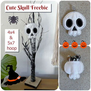 Cute Skull Freebie