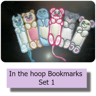 In the hoop Bookmarks - 1