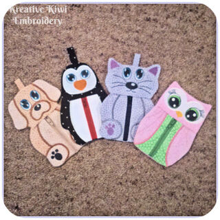 How to make our In the hoop Animal Bags