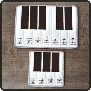 How to make Free Piano Coaster
