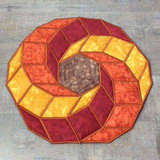 How to make In the hoop Geometric Placemat