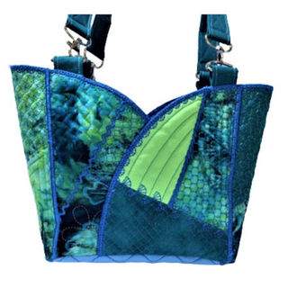 How to make Folded Crazy Patch Bag