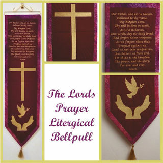 How to make Lords Prayer Bell Pull- Wall Hanging