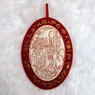 How to make our In the hoop Oval Coasters