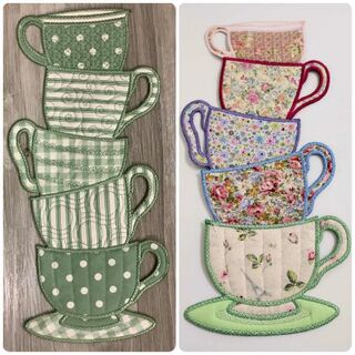 How to make In the hoop Stacked Cups