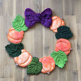 How to make In the hoop Fall Wreath