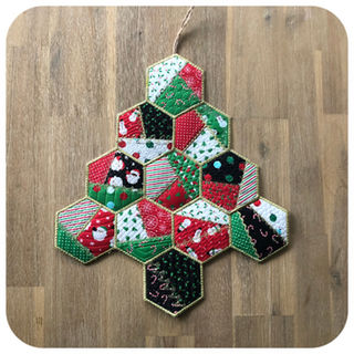 How to make Large Patchwork Christmas Tree