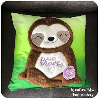 How to make our Large Applique Sloth