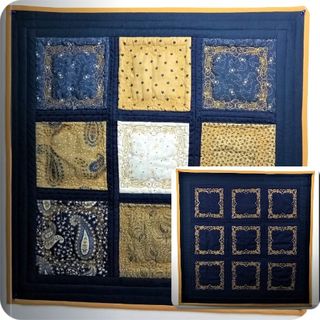 How to make a Reversable Quilt with built-in sashing