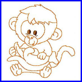 Redwork Animal