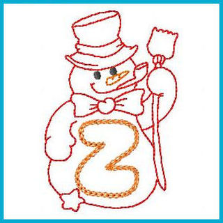 free Snowmen Alphabet
